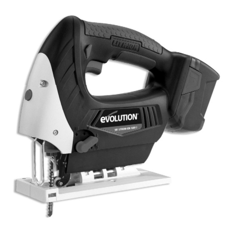 Evolution BATTERY JIGSAW Manual de usuario