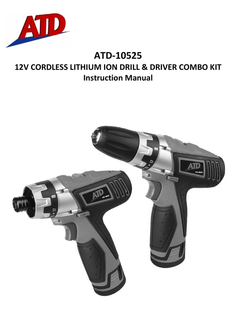 ATD Tools ATD?10525 Manual de usuario ATD Tools ATD?10525 Manual de usuario