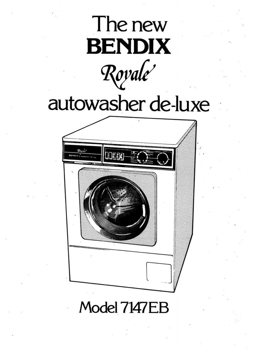 BENDIX Royale 7147EB Manual de usuario