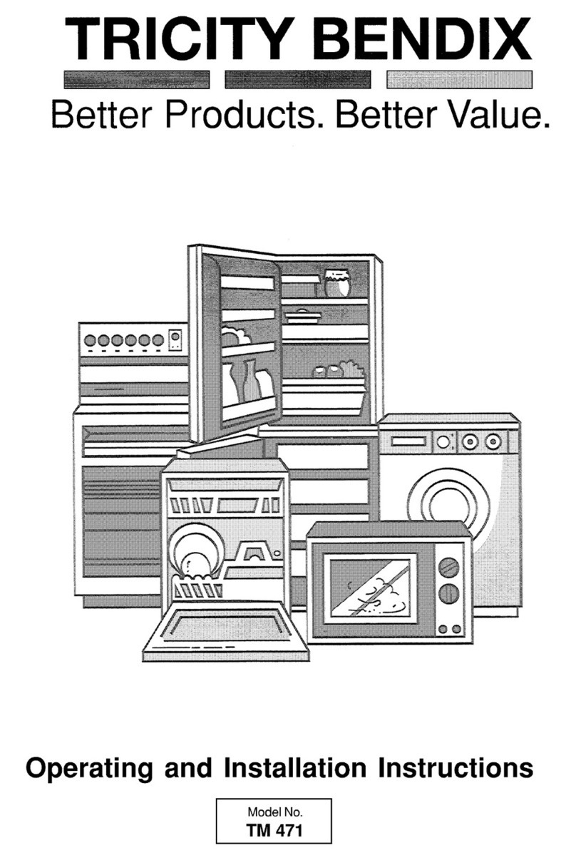 Tricity Bendix TM 471 Manual de usuario