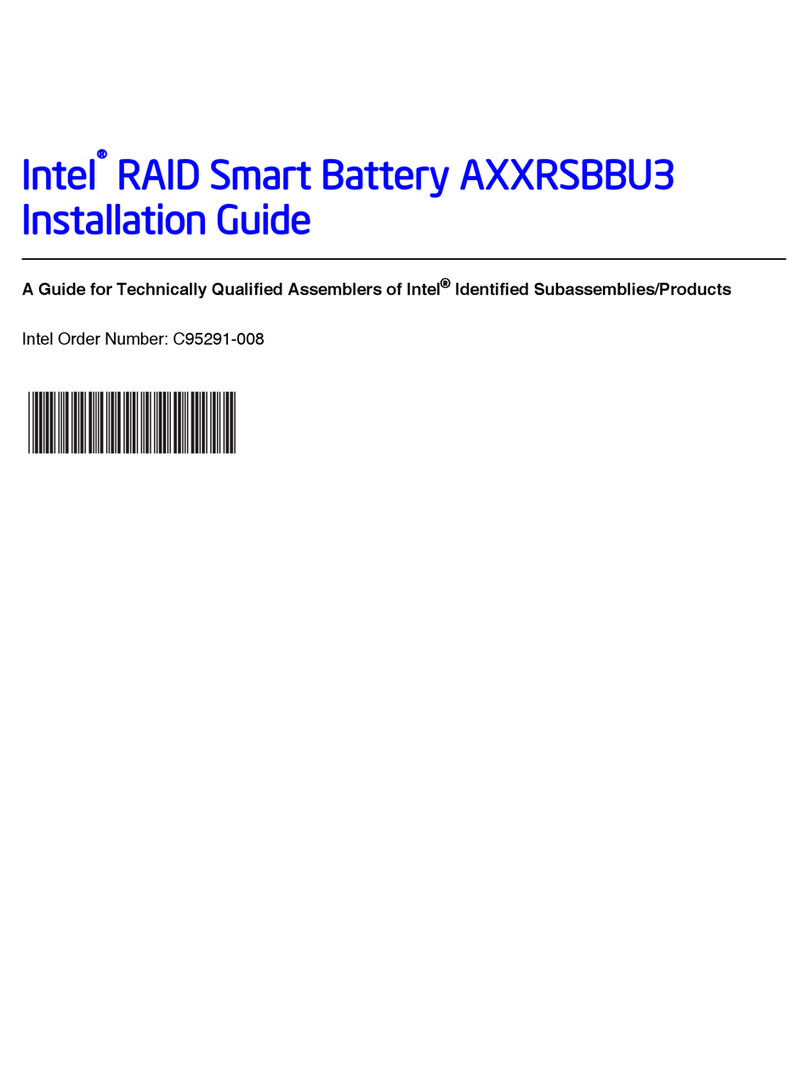 Intel AXXRSBBU3 Manual de usuario
