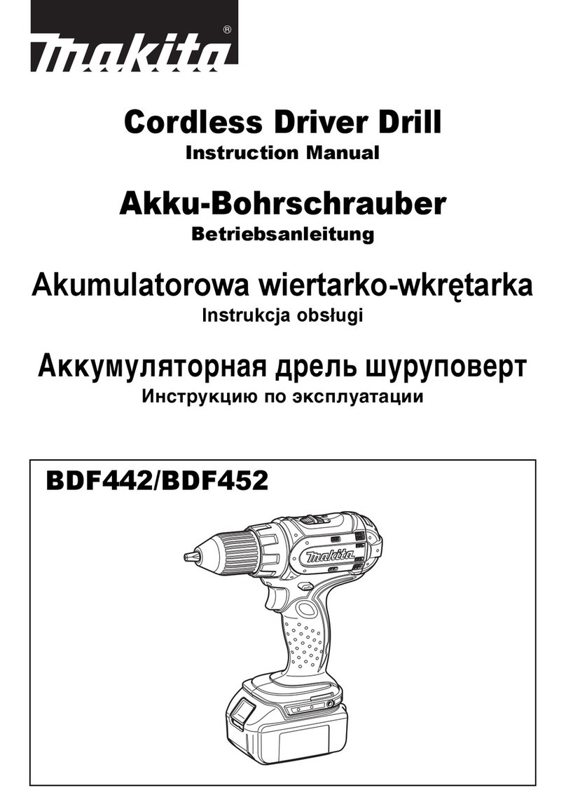 Makita BDF442 Manual de usuario