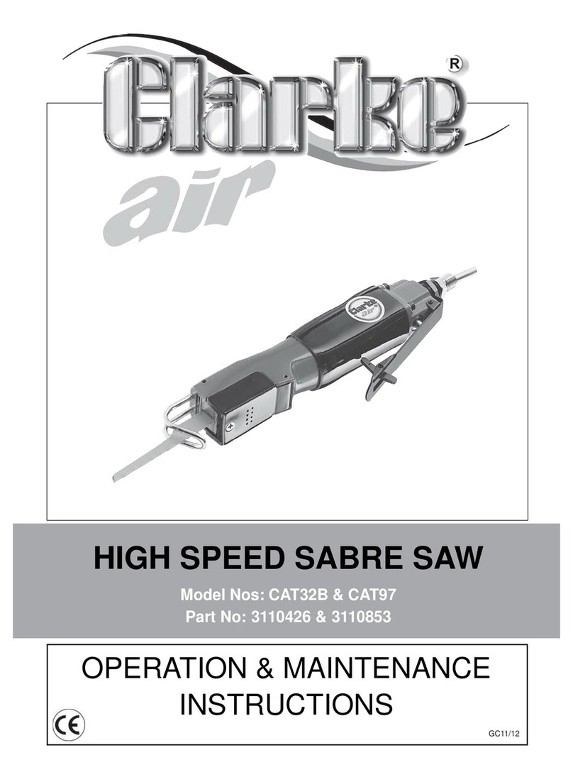 Clarke CAT32B Manual de instrucciones