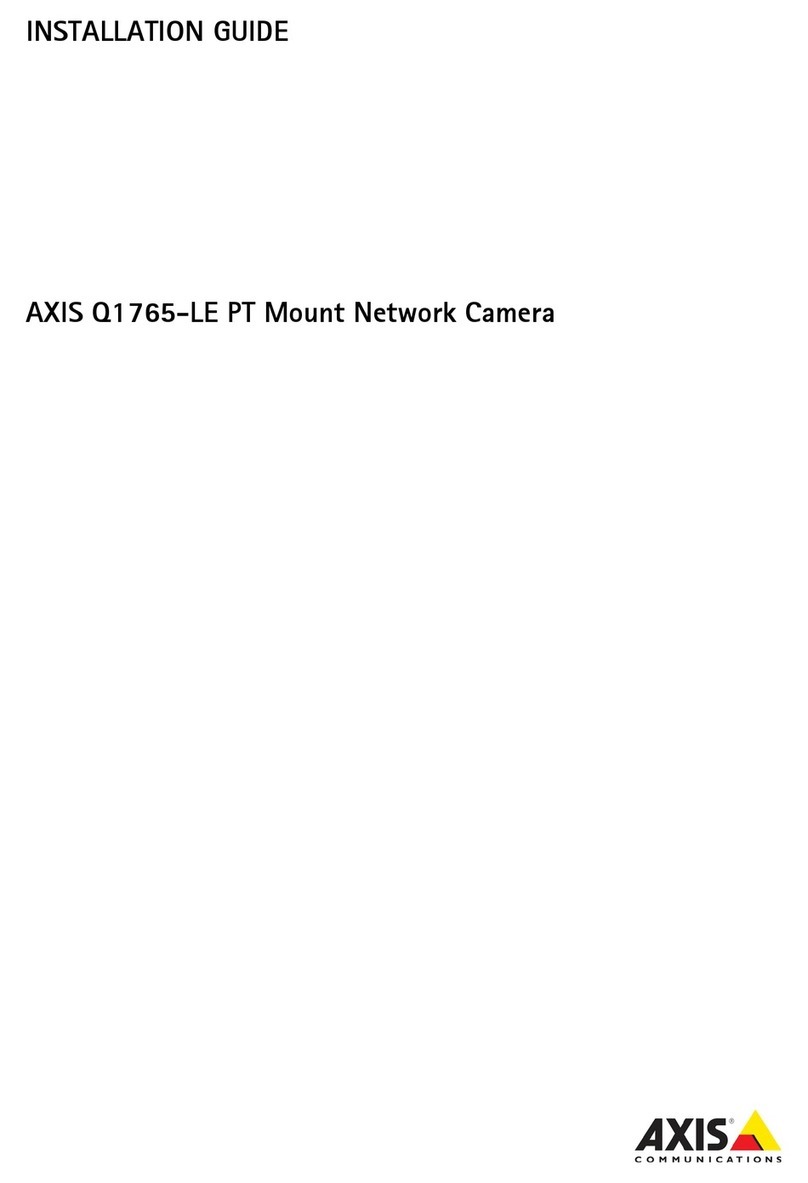 Axis Q1765-LE PT Manual de usuario