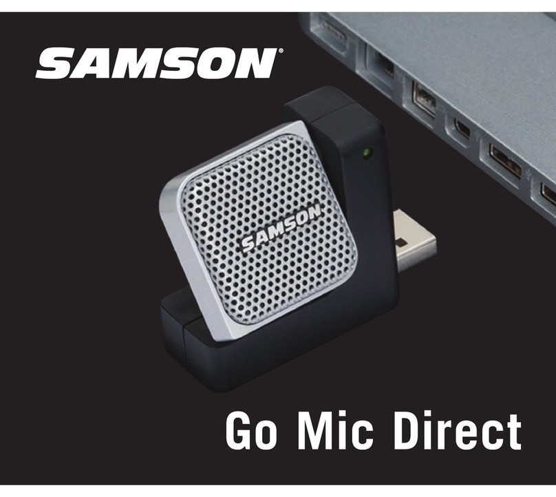 Samson Go Mic Direct Manual de usuario