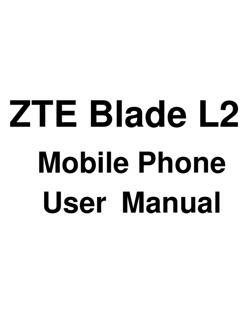 Zte Blade L2 Manual de usuario
