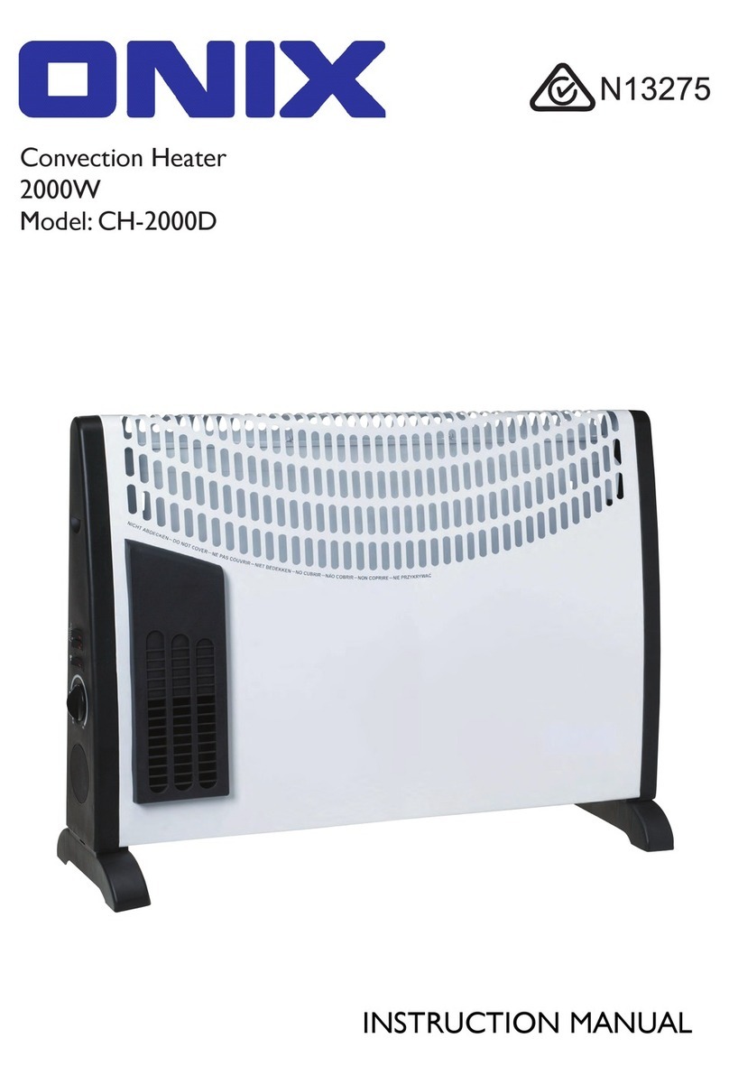 Onix CH-2000D Manual de usuario