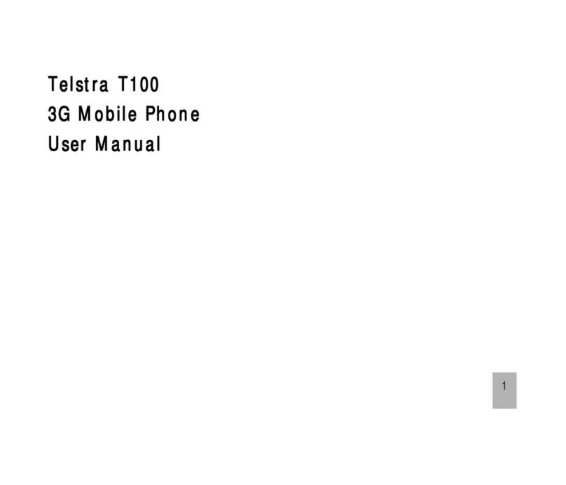 Zte Telstra T100 Manual de usuario
