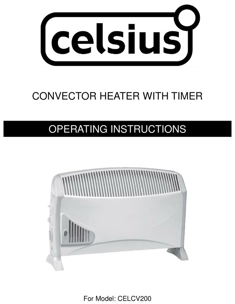 Celsius CELCV200 Manual de usuario