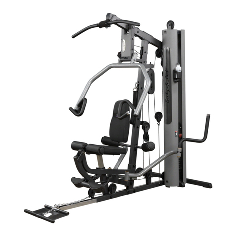 Body Solid G5S Manual de usuario Body Solid G5S Manual de usuario