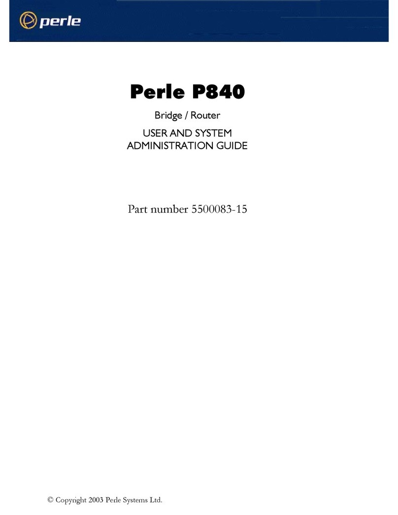 Perle P840 Manual de instrucciones