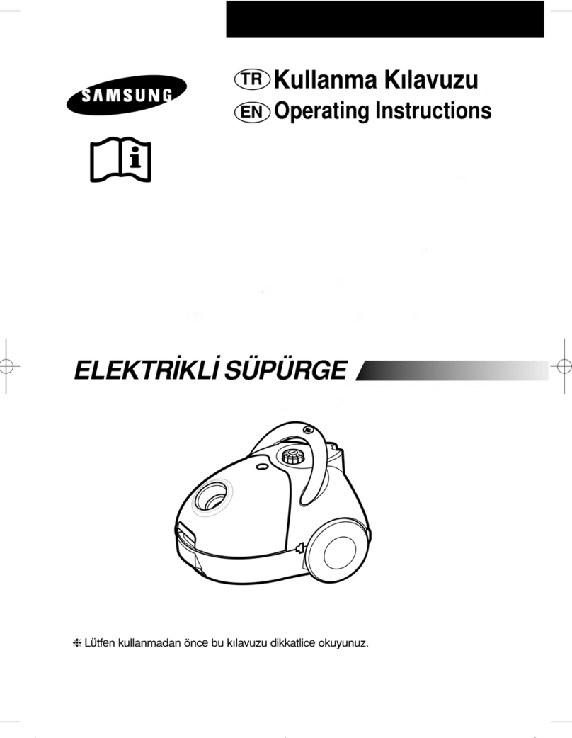 Samsung Vacuum cleaner Manual de usuario Samsung Vacuum cleaner Manual de usuario