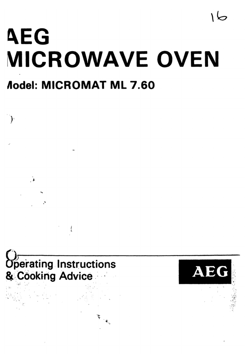 AEG Micromat ML 7.60 Manual de usuario