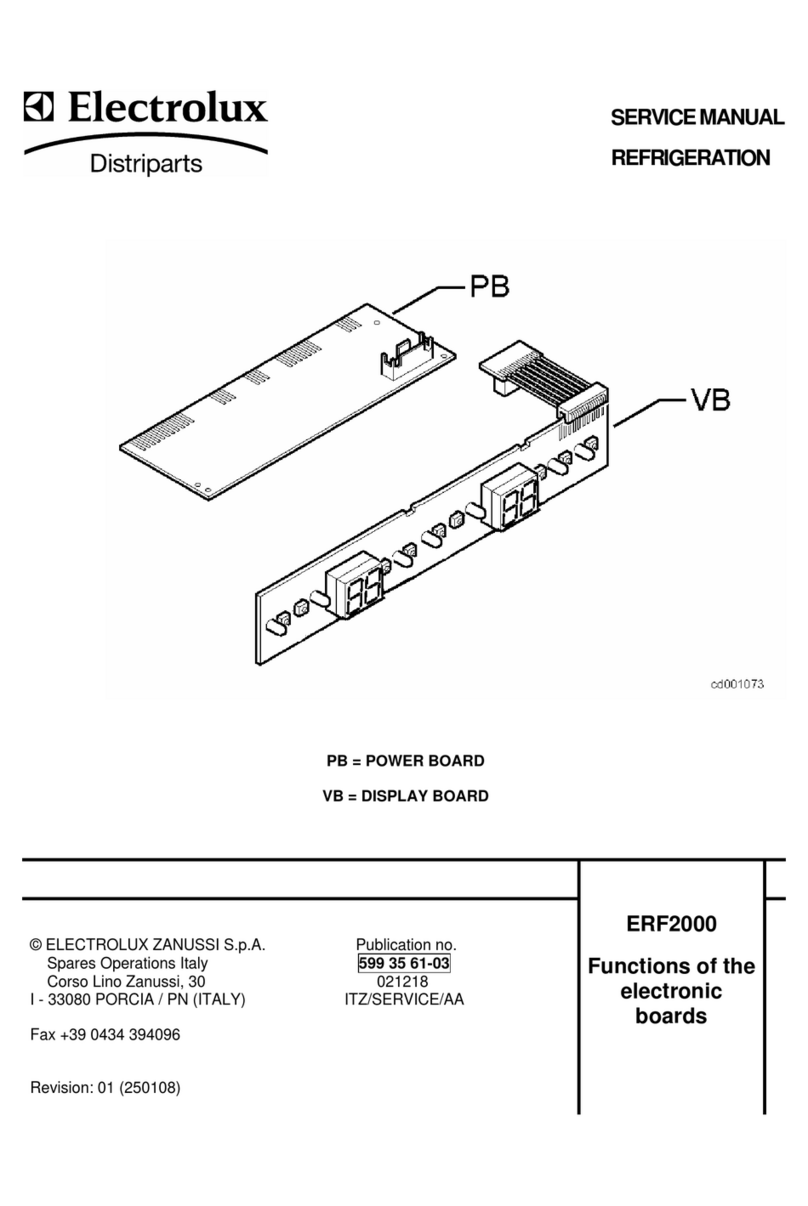 Electrolux ERF2000 Manual de usuario