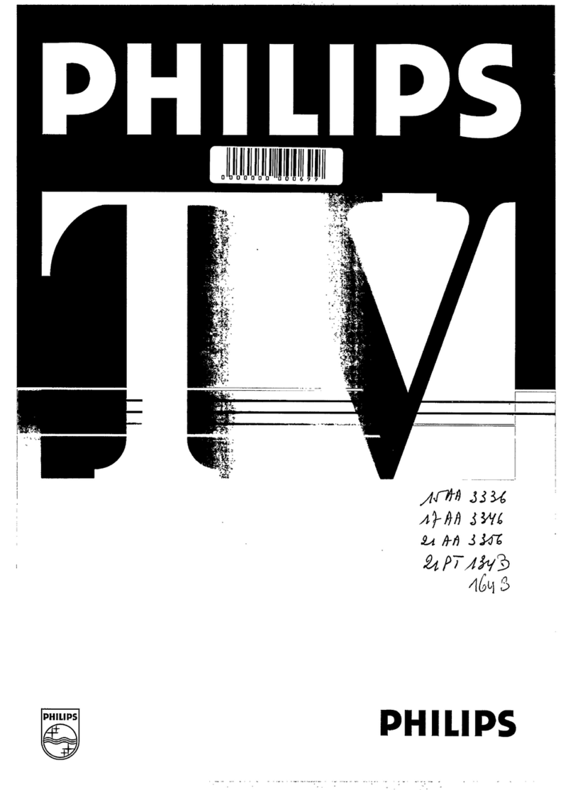 Philips TV Manual de usuario Philips TV Manual de usuario
