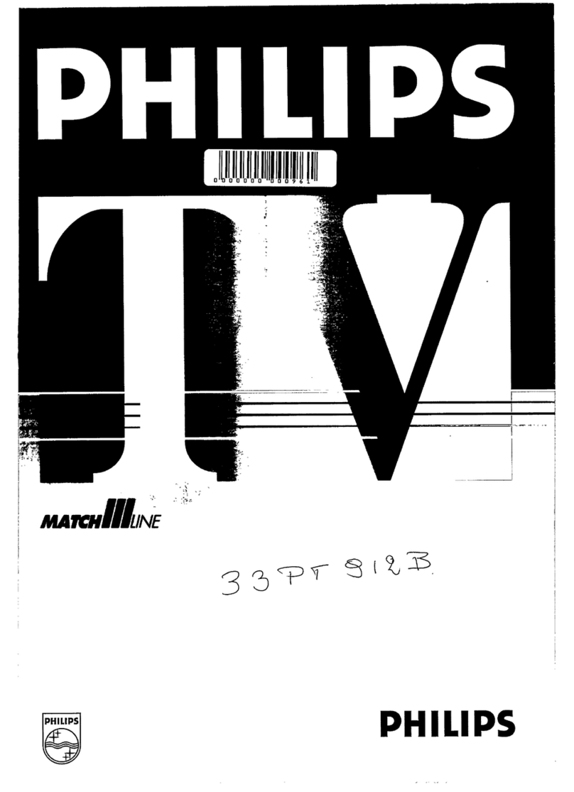Philips 33PT912B Manual de usuario