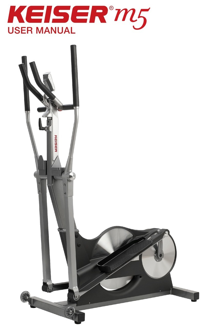Keiser m5 Manual de usuario Keiser m5 Manual de usuario
