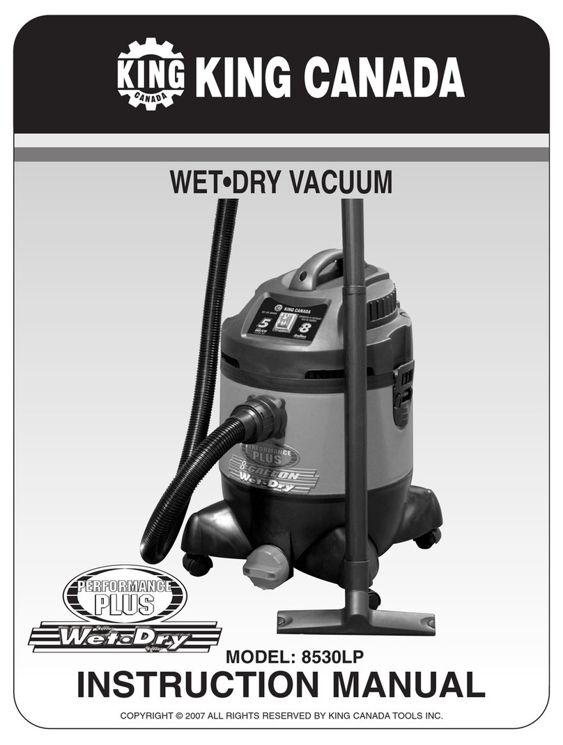 King Canada 8530LP Manual de usuario
