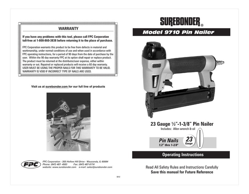 Surebonder 9710 Manual de usuario