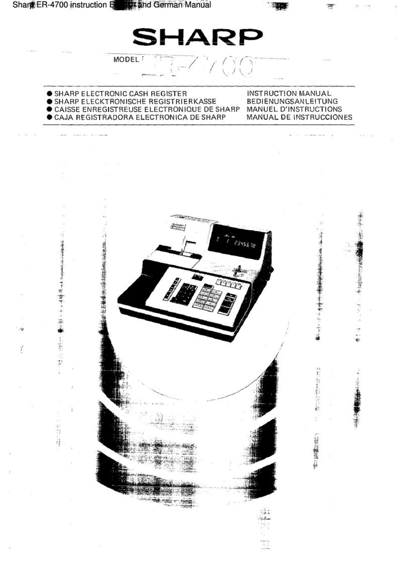 Sharp ER-4700 Manual de usuario