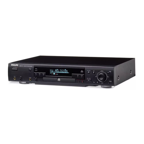 Philips CDR570 Manual de usuario