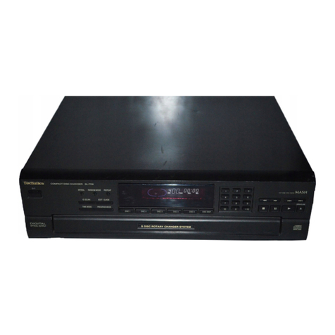Technics SLPD8 - COMPACT DISC CHANGER Manual de usuario Technics SLPD8 - COMPACT DISC CHANGER Manual de usuario