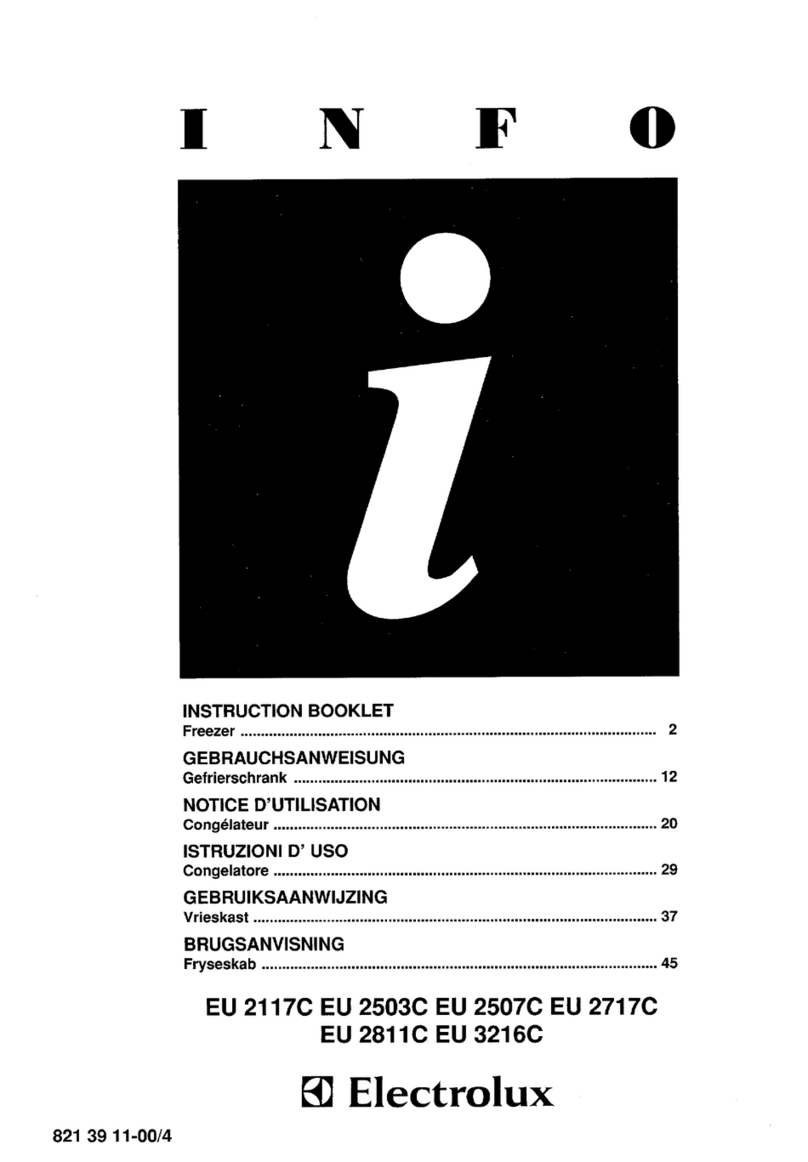 Electrolux EU 2507C Manual de usuario
