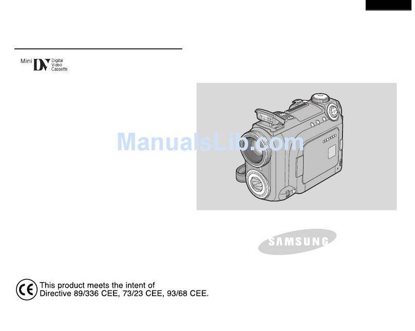Samsung VP-D6050 Manual del propietario