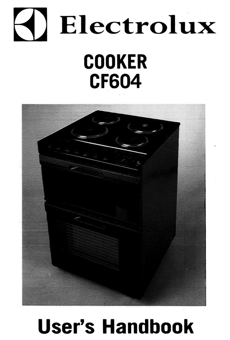 Electrolux CF604 Manual de instrucciones Electrolux CF604 Manual de instrucciones