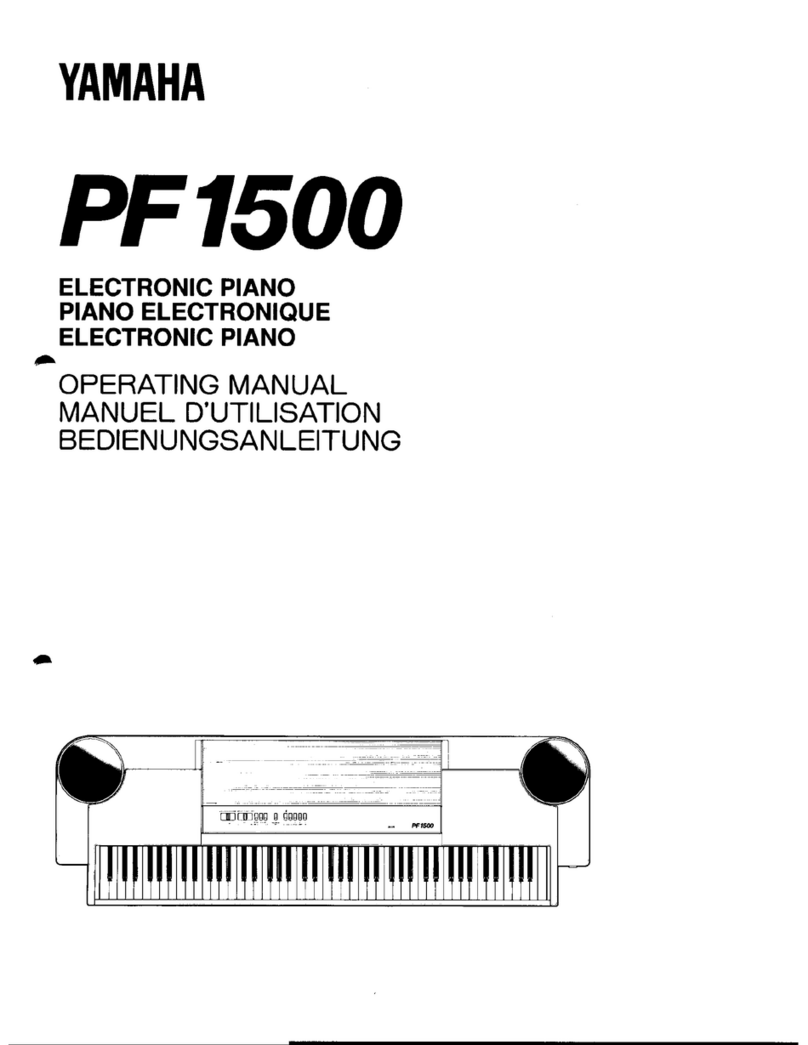 Yamaha PF-1500 Manual de usuario