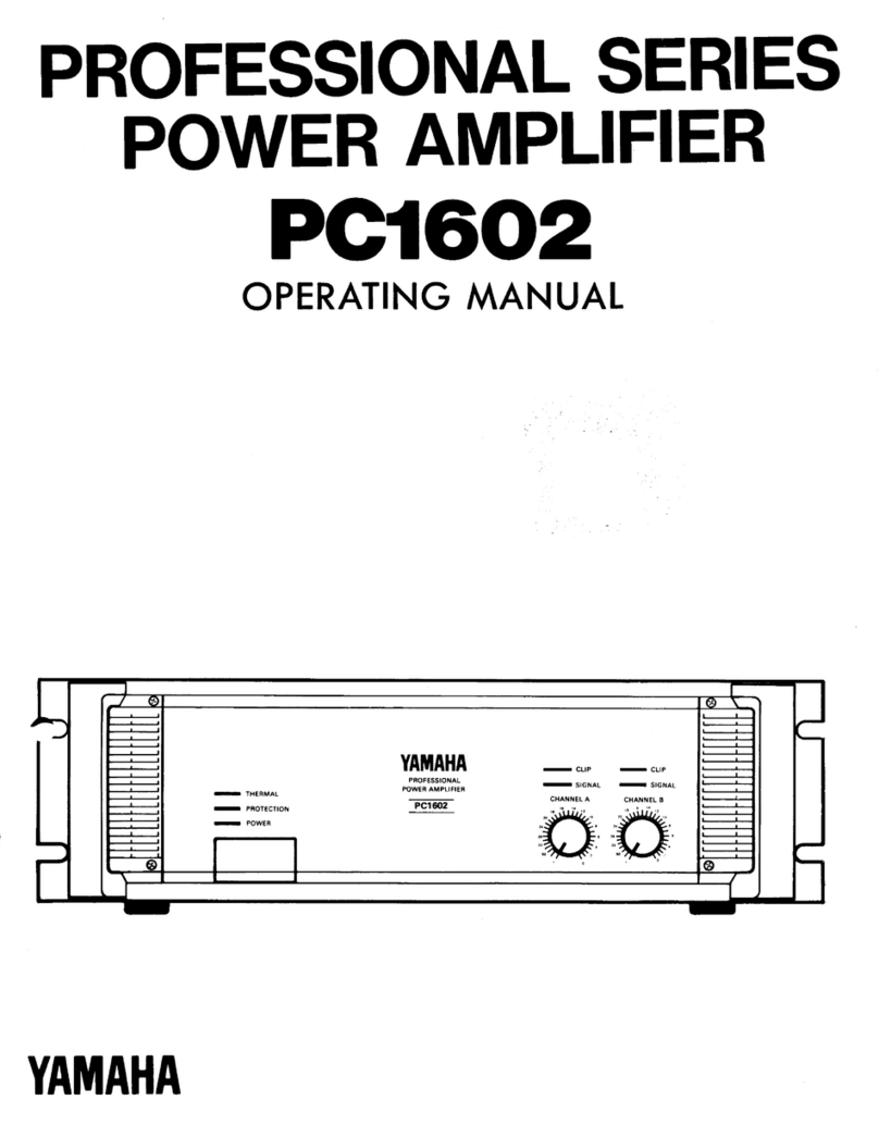 Yamaha PC1602 Manual de usuario