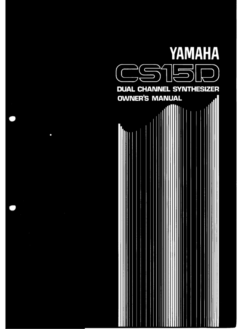 Yamaha CS15D Manual de usuario