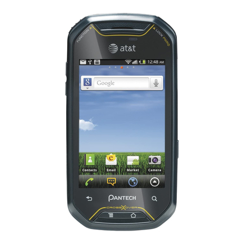 Pantech Crossover Manual de usuario Pantech Crossover Manual de usuario