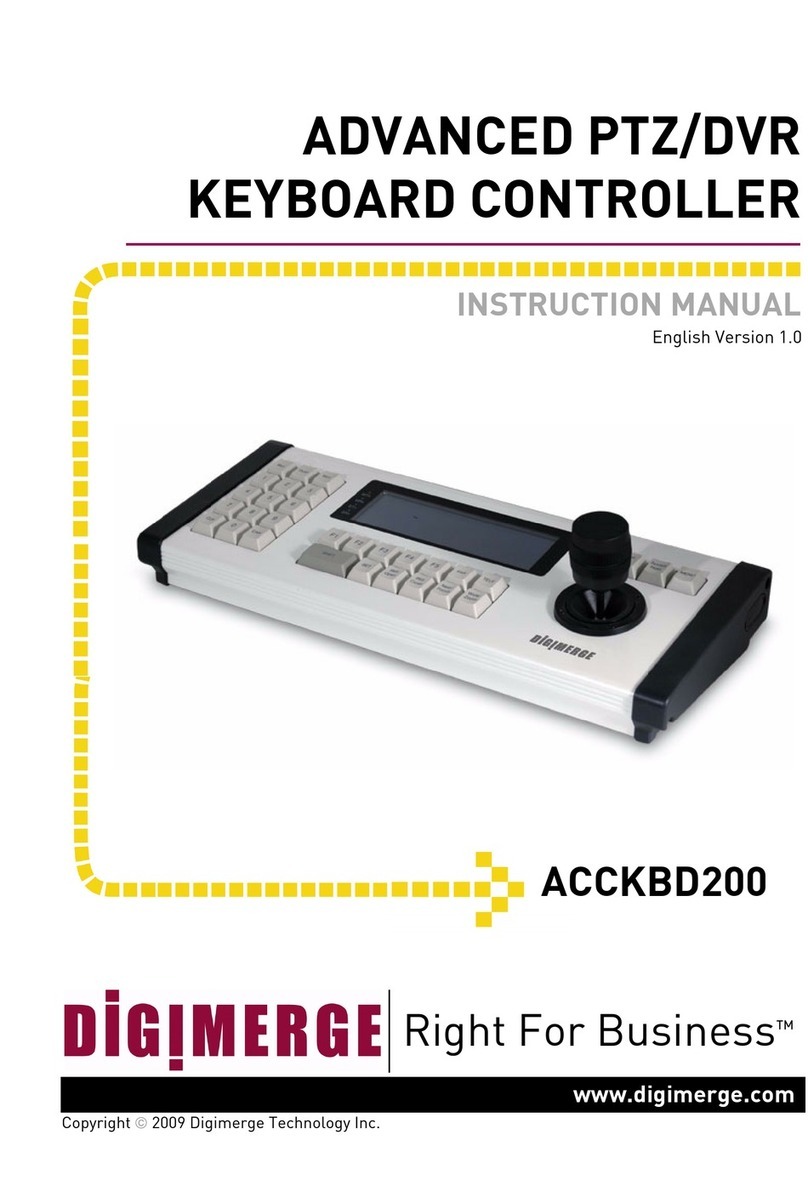 Digimerge ACCKBD200 Manual de usuario