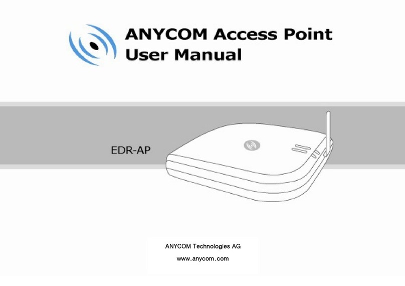 Anycom EDR-AP Manual de usuario