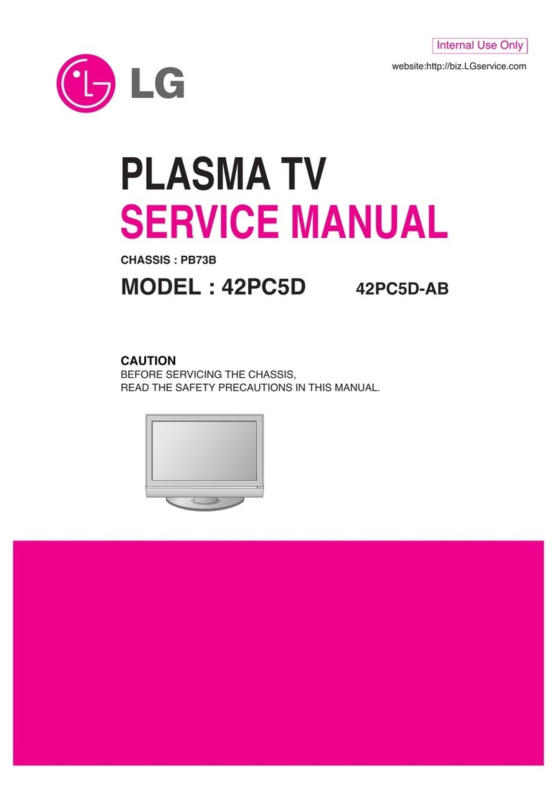 LG 42PC5D Series Manual de usuario