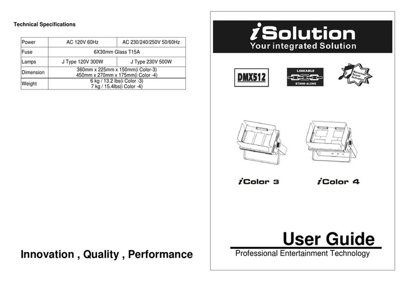 iSolution iColor 3 Manual de usuario