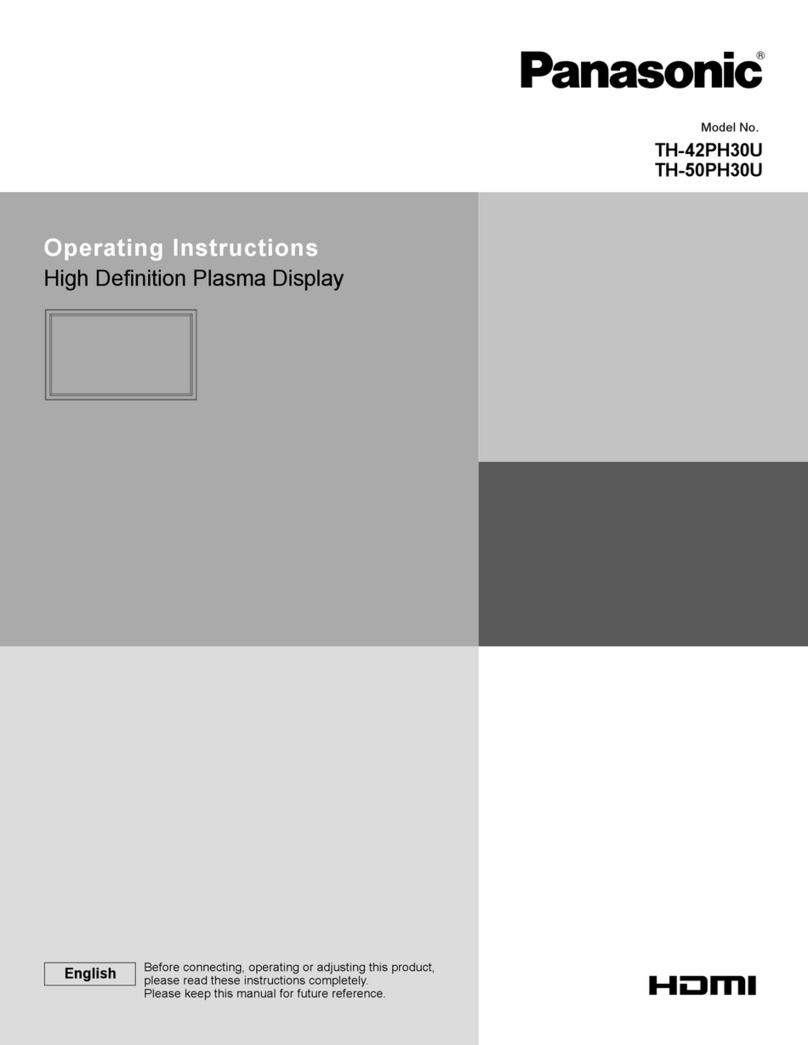 Panasonic TH-42PH30U Manual de usuario