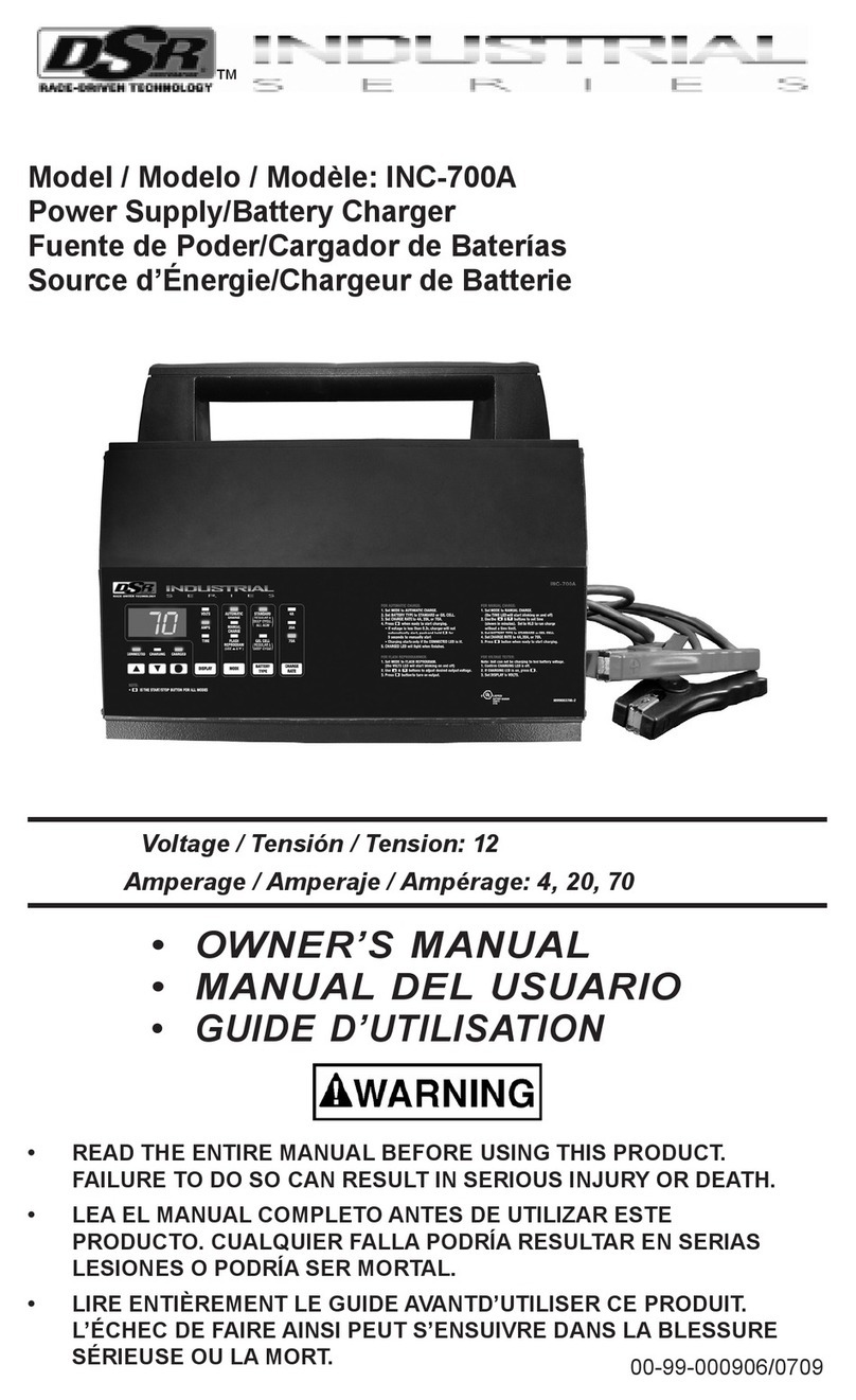 DSR INC-700A Manual de usuario