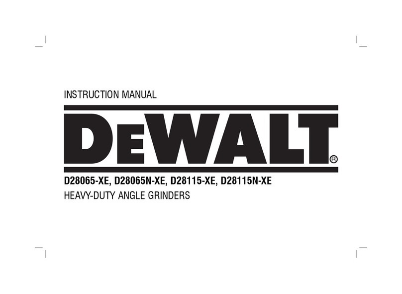 DeWalt D28065-XE Manual de usuario