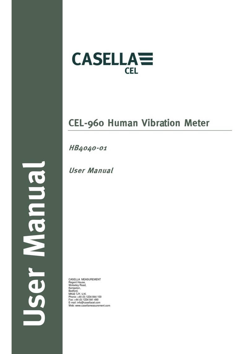 Casella CEL-960 Manual de usuario
