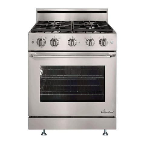 Dacor DR30GS Manual de usuario