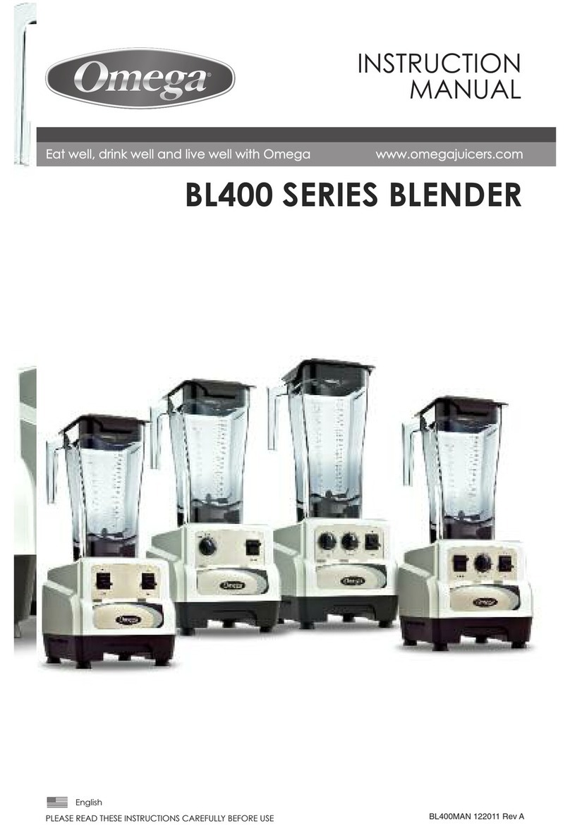 Omega BL420 Manual de usuario