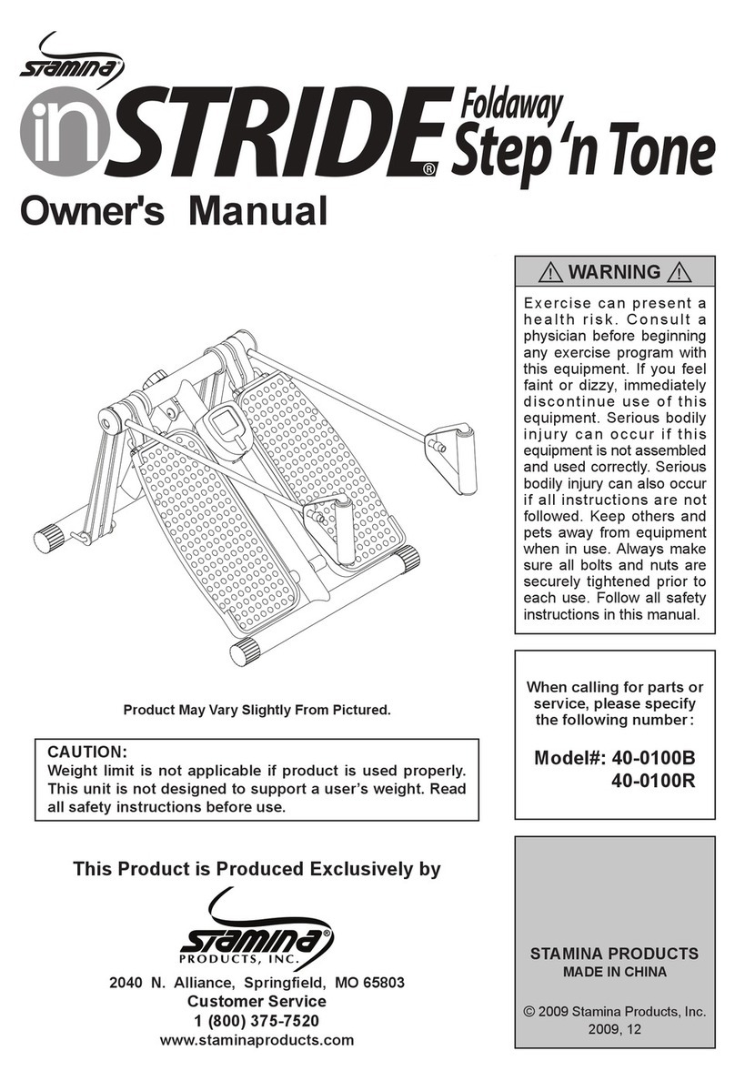 Stamina 40-0100B Manual de usuario