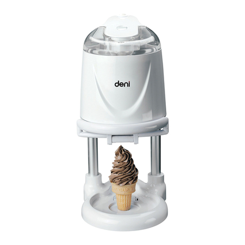 Deni Soft Serve Manual de usuario