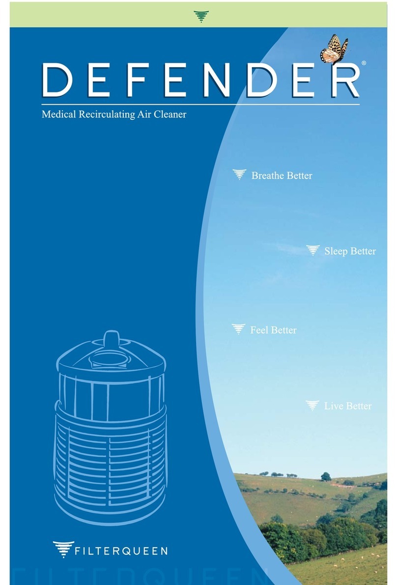 Filter Queen Defender Manual de usuario Filter Queen Defender Manual de usuario