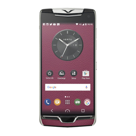 Vertu Constellation V Manual de usuario Vertu Constellation V Manual de usuario