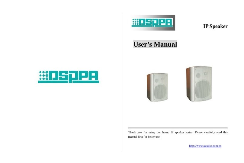 DSPPA IP Speaker Manual de usuario