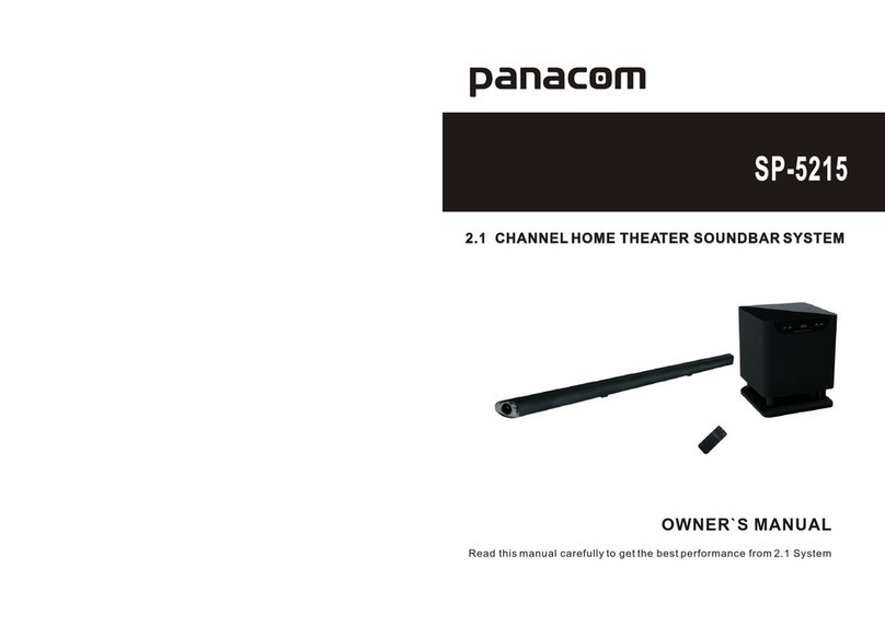 Panacom SP-5215 Manual de usuario