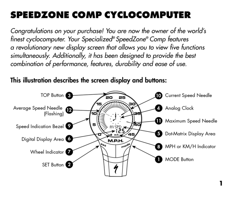 Specialized SpeedZone Manual de usuario